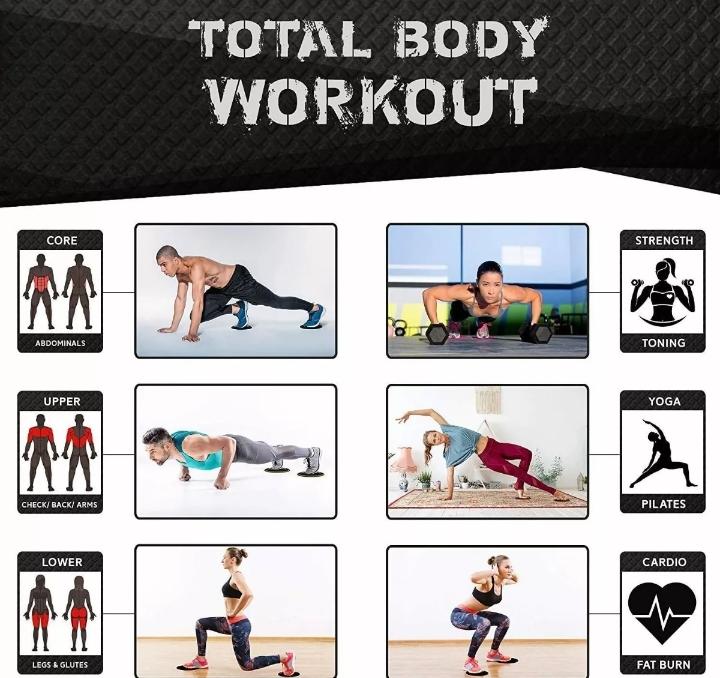 Par De Discos Deslizadores Fitness - Imagen 3