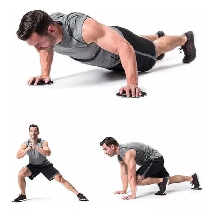 Par De Discos Deslizadores Fitness - Imagen 4