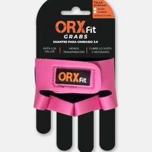 Guantes Grab Orxfit Entrenamiento Pesas Gym - Rosa