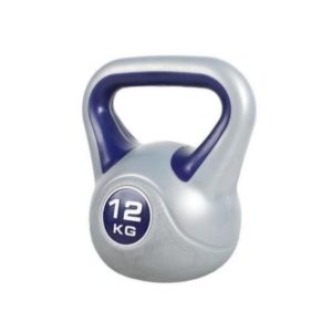 Pesa Rusa Kettlebell Con Recubrimiento Vinilo 12kg Gym