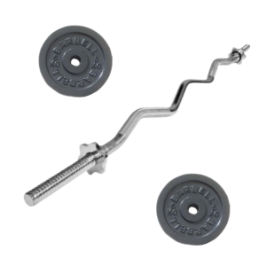 PROMO FIT Barra Z Preolimpica + 10kg En Discos