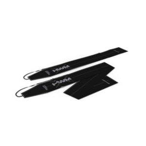 Muñequeras Entrenamiento Crossfit Pesas Gym Tela - Black