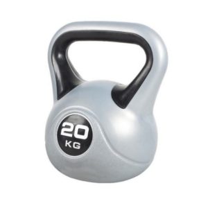 Pesa Rusa Kettlebell Con Recubrimiento Vinilo 20kg Gym
