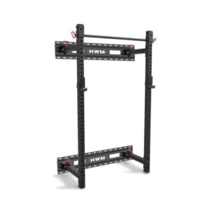 Rack Musculación Plegable Pared Squat Pull Up HWM