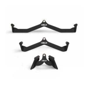 Set 3 Agarres Para Polea Ergonómico Gimnasio