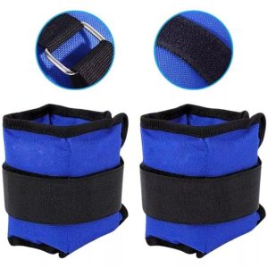  Pesas de Tobillo Tobilleras Muñequeras Con Peso 0.5KG x 2