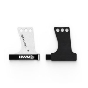 Calleras Essentials 3 Orificios Blanco/Negro (Par) | HWM