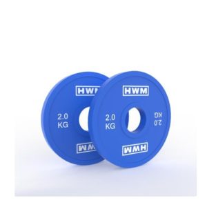 Par Discos Olímpicos Fraccionales 2.0kg | HWM