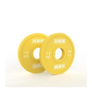 Par Discos Olímpicos Fraccionales 1.5kg | HWM