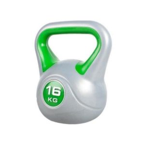 Pesa Rusa Kettlebell Con Recubrimiento Vinilo 16kg Gym