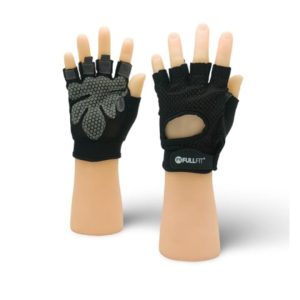 Par Guantes Fitness Dryfit Negro L | FullFit