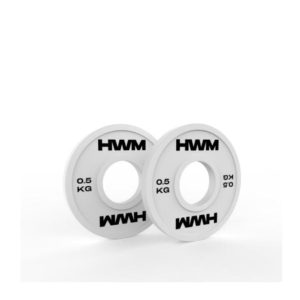Par Discos Olímpicos Fraccionales 0.5kg | HWM