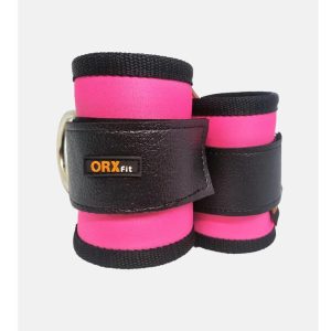 Par Tobilleras Patada De Gluteo Orxfit - Rosa